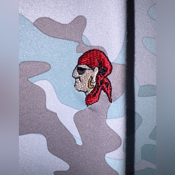 Johnnie-O XXL Camo Quarter Zip Pullover Performance Shirt Golf Lightweight - Picture 4 of 6